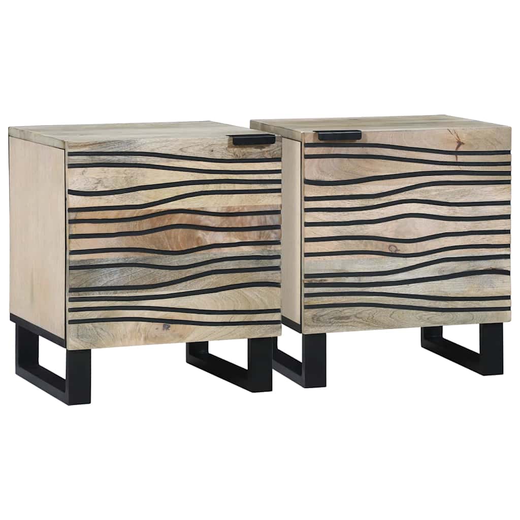 vidaXL Bedside Cabinet 40 x 33 x 46 cm Engineered Wood