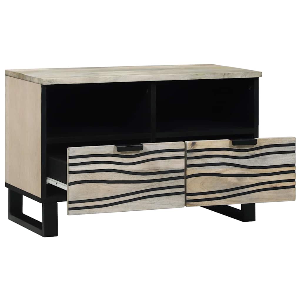 vidaXL TV Units 70 x 33 x 46 cm White Engineered Wood 2