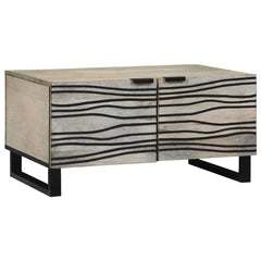 Coffee Table 80 x 50 x 40 cm Engineered Wood White
