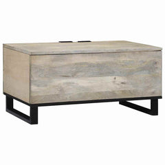 Coffee Table 80 x 50 x 40 cm Engineered Wood White