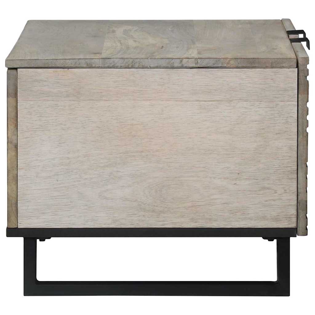 Coffee Table 80 x 50 x 40 cm Engineered Wood White