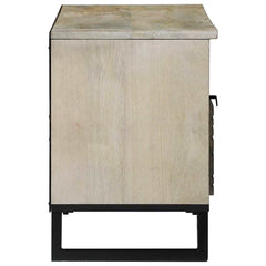 vidaXL TV Cabinet 100 x 33 x 46 cm White Engineered Wood 4