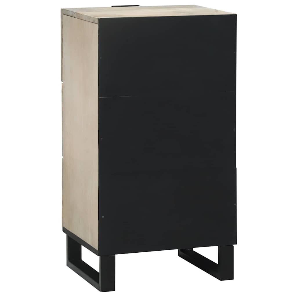 Sideboard 40 x 33 x 75 cm Engineered Wood White