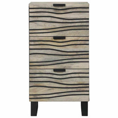 Sideboard 40 x 33 x 75 cm Engineered Wood White