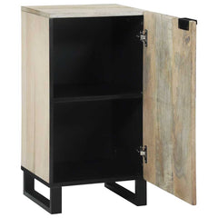 vidaXL Sideboard White 40 x 33 x 75 cm Solid mango wood 2