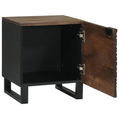 vidaXL Bedside Cabinet Walnut 40 x 33 x 46 cm Engineered Wood 2