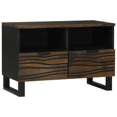TV Units Engineered Wood in Walnut