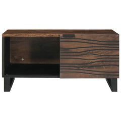 vidaXL Coffee Table Walnut 80 x 50 x 40 cm Engineered Wood 3
