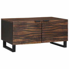 Coffee Table 80 x 50 x 40 cm Engineered Wood Walnut