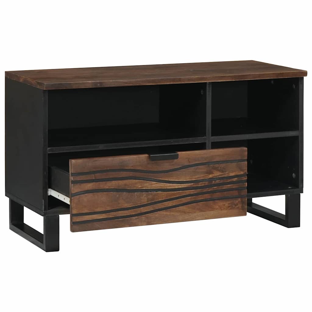 vidaXL TV Units 80 x 33 x 46 cm Walnut Engineered Wood 2