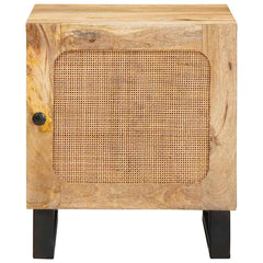 vidaXL Bedside Cabinet Natural 40 x 33 x 46 cm 3