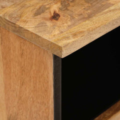 vidaXL Bedside Cabinet Natural 40 x 33 x 46 cm Solid Mango Wood 6