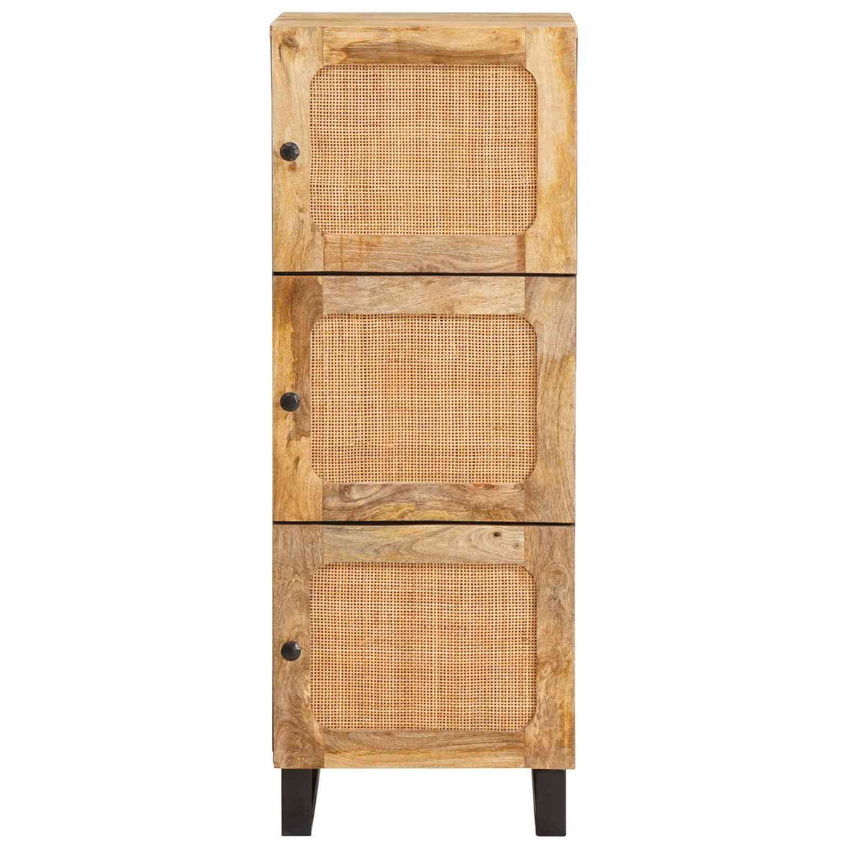 Highboard Brown Solid Mango Wood, image 3