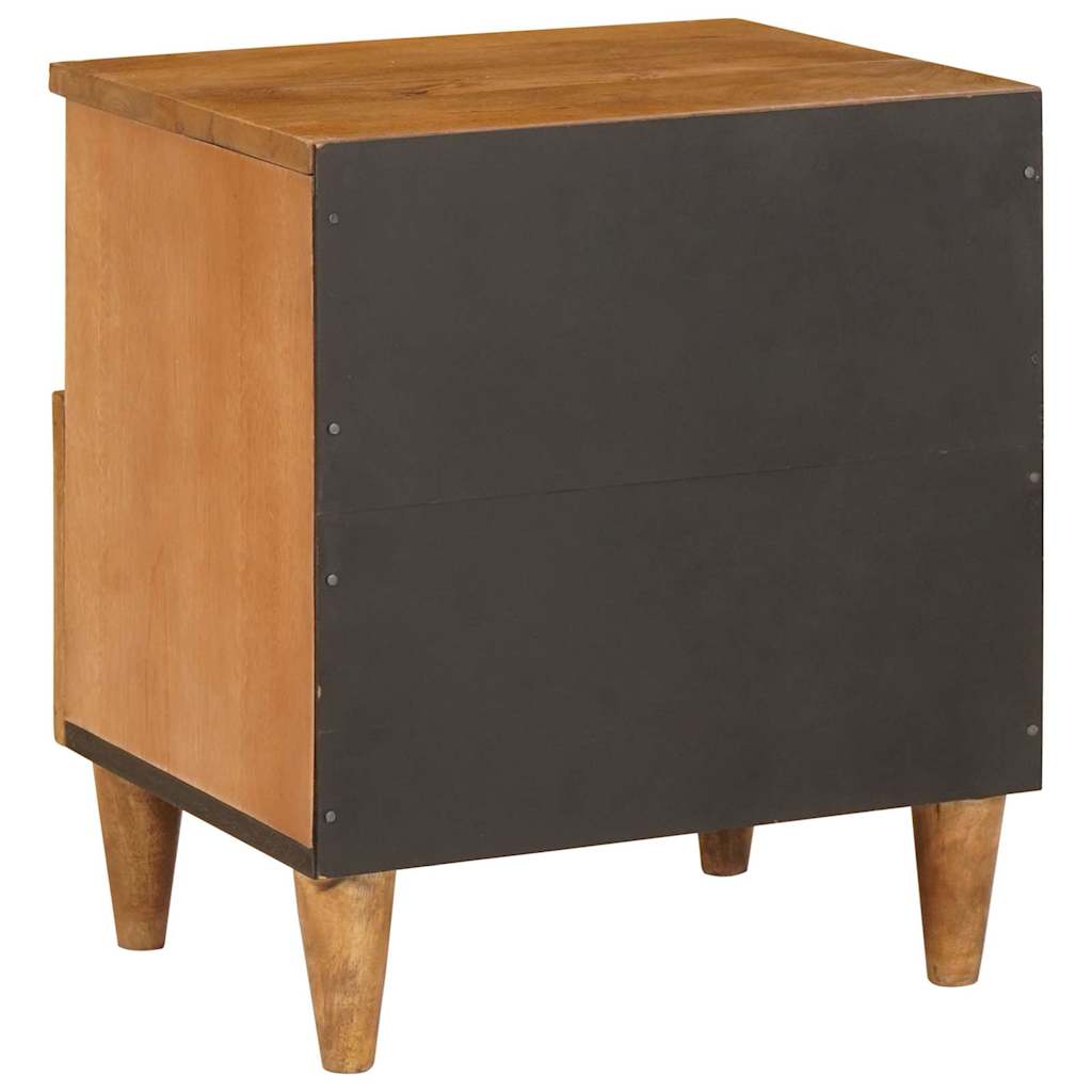vidaXL Bedside Cabinet Light Brown 40 x 33 x 46 cm Engineered Wood 6