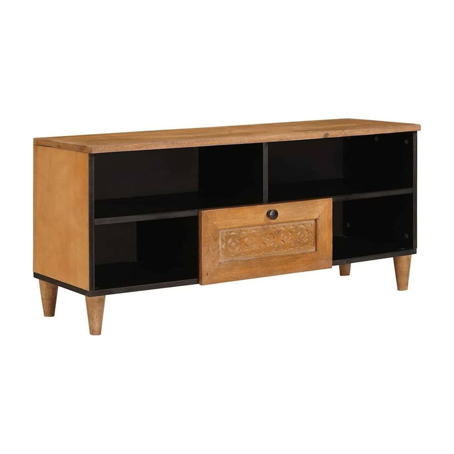 TV Cabinet Solid Mango Wood