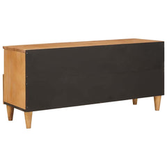 TV Cabinet with Drawer Solid Mango Wood, image 5
