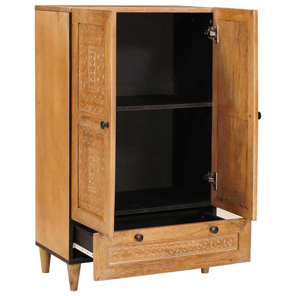 Highboard Solid Mango Wood, image 2