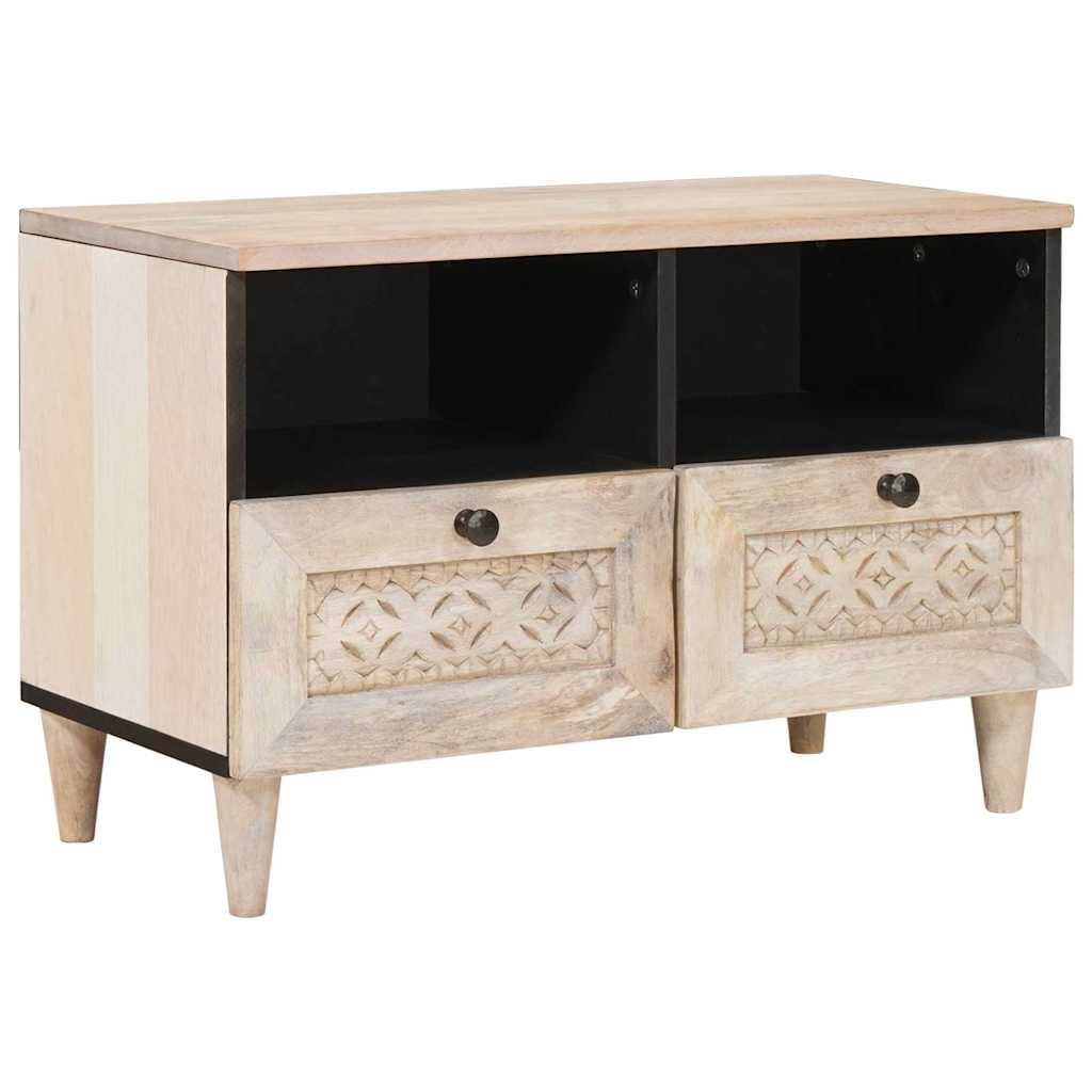 TV Units White 70 x 33 x 46 cm Engineered Wood White (bleached finish)