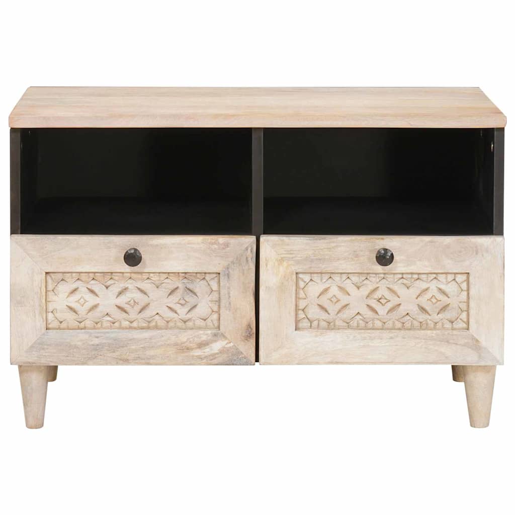 TV Units White 70 x 33 x 46 cm Engineered Wood White (bleached finish)