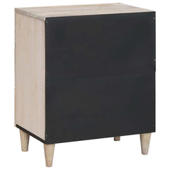 vidaXL Bedside Cabinet White 50 x 33 x 62 cm Engineered Wood 5