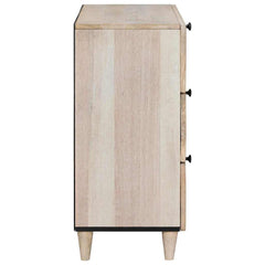 vidaXL Bedside Cabinet White 50 x 33 x 62 cm Engineered Wood 4