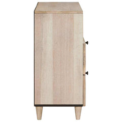 Bedside Cabinet White 50 x 33 x 62 cm Engineered Wood White (bleached finish)