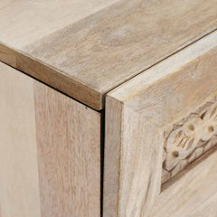 vidaXL Bedside Cabinet White 50 x 33 x 60 cm Engineered Wood 6