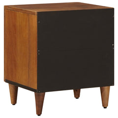 vidaXL Bedside Cabinet Brown 40 x 33 x 46 cm Solid Mango Wood 6