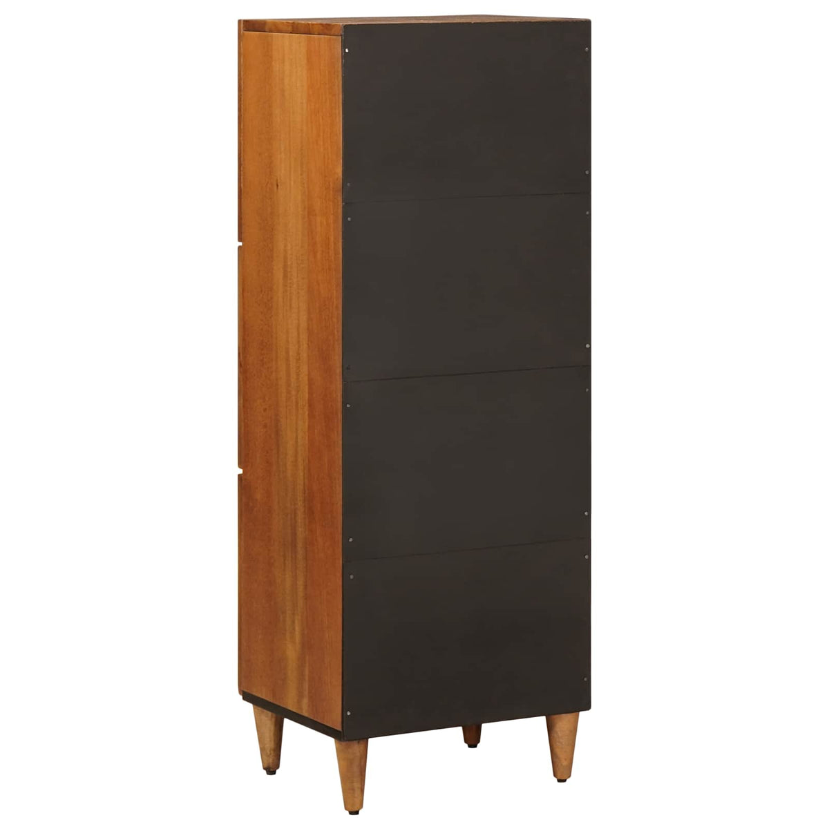 Highboard Walnut Solid Mango Wood, image 6