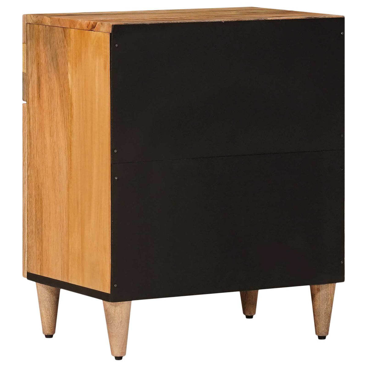 vidaXL Bedside Cabinet Natural 50 x 33 x 60 cm Solid Mango Wood 5