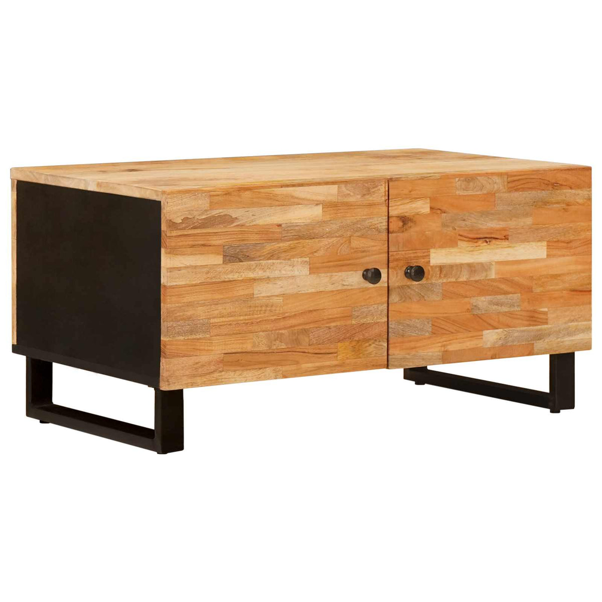 vidaXL Coffee Table Brown 80 x 50 x 40 cm Solid Mango Wood 1