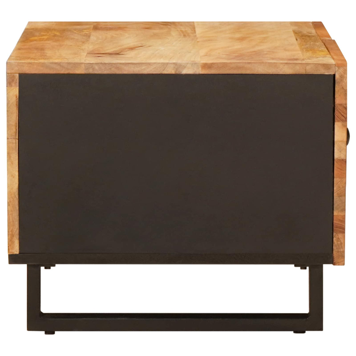 vidaXL Coffee Table Brown 80 x 50 x 40 cm Solid Mango Wood 4