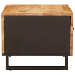 vidaXL Coffee Table Brown 80 x 50 x 40 cm Solid Mango Wood 4