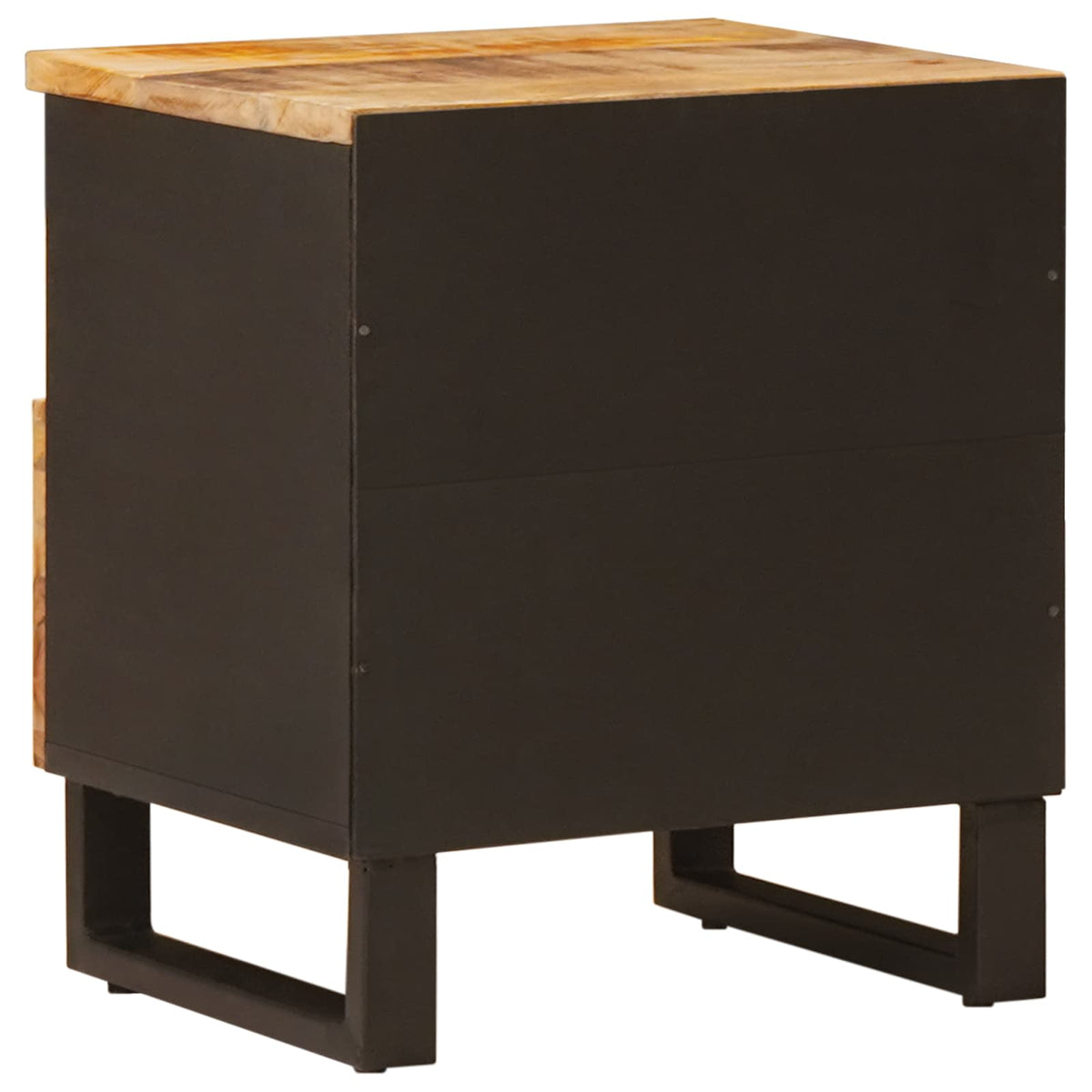 Bed cabinet Brown 40 x 33 x 46 cm Solid Mango Wood 1