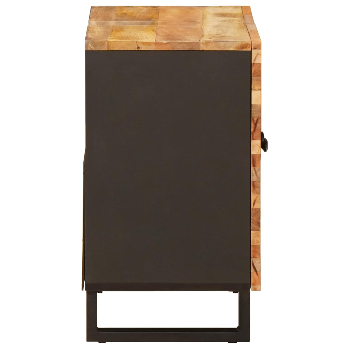 vidaXL Bathroom Sink Cabinet Natural 62 x 33 x 58 cm Solid Mango Wood 4