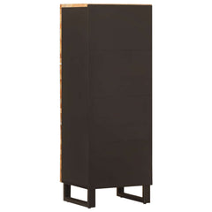 vidaXL Storage Highboard Brown 40 x 33 x 110 cm Solid Mango Wood 5