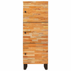 vidaXL Storage Highboard Brown 40 x 33 x 110 cm Solid Mango Wood 3
