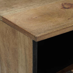 TV Cabinet Brown Solid Mango Wood, image 6