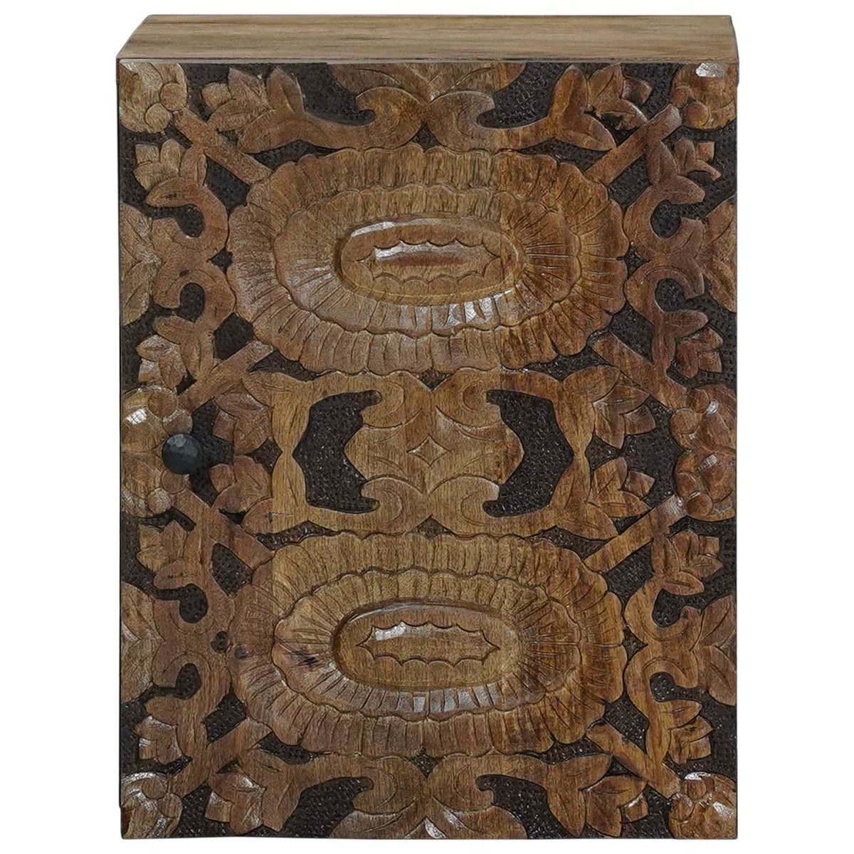 Bathroom Hanging Cabinet 38 x 33.5 x 48 cm Brown