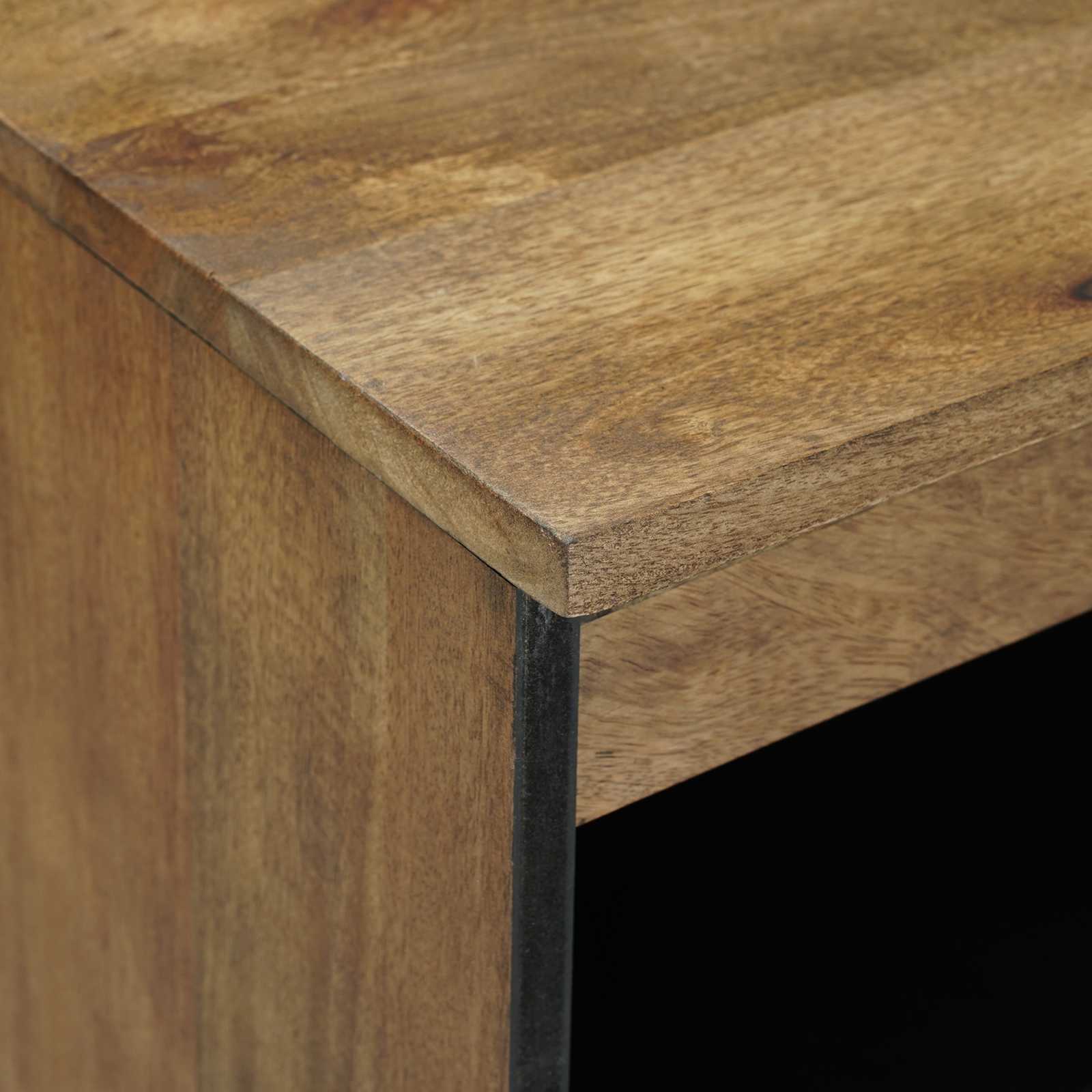 vidaXL Sideboard with Storage Brown 60 x 33.5 x 75 cm Solid Mango Wood 6