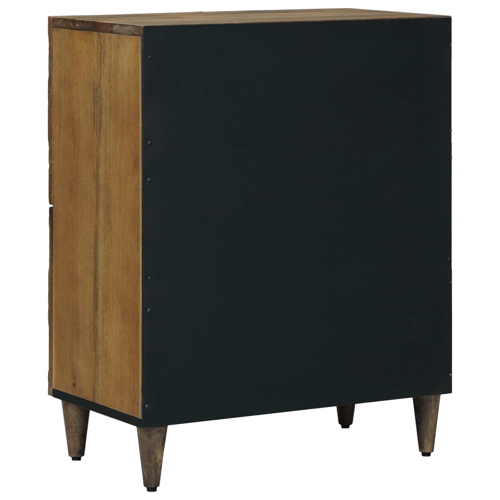 vidaXL Sideboard with Storage Brown 60 x 33.5 x 75 cm Solid Mango Wood 5
