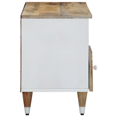 vidaXL TV Cabinet 100x33.5x46 cm Solid Wood Mango 4