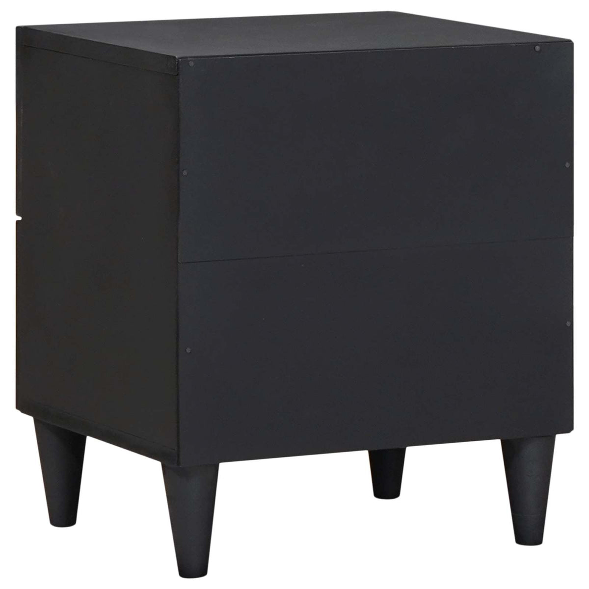 vidaXL Bedside Table 2 pcs Brown 40 x 33.5 x 46 cm Solid Mango Wood 5
