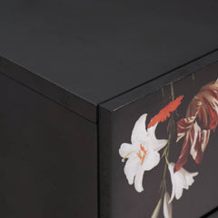 vidaXL Bedside Table Multicolour 50 x 33 x 60 cm Solid Mango Wood 6