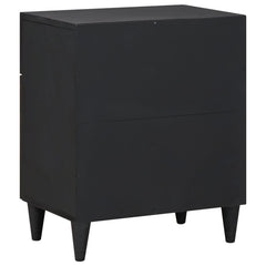 vidaXL Bedside Table Multicolour 50 x 33 x 60 cm Solid Mango Wood 5