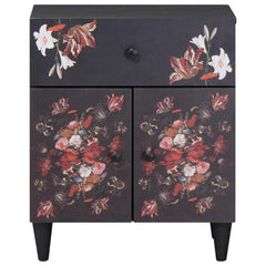 vidaXL Bedside Table Multicolour 50 x 33 x 60 cm Solid Mango Wood 3