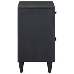 vidaXL Bedside Table Multicolour 50 x 33 x 60 cm Solid Mango Wood 4