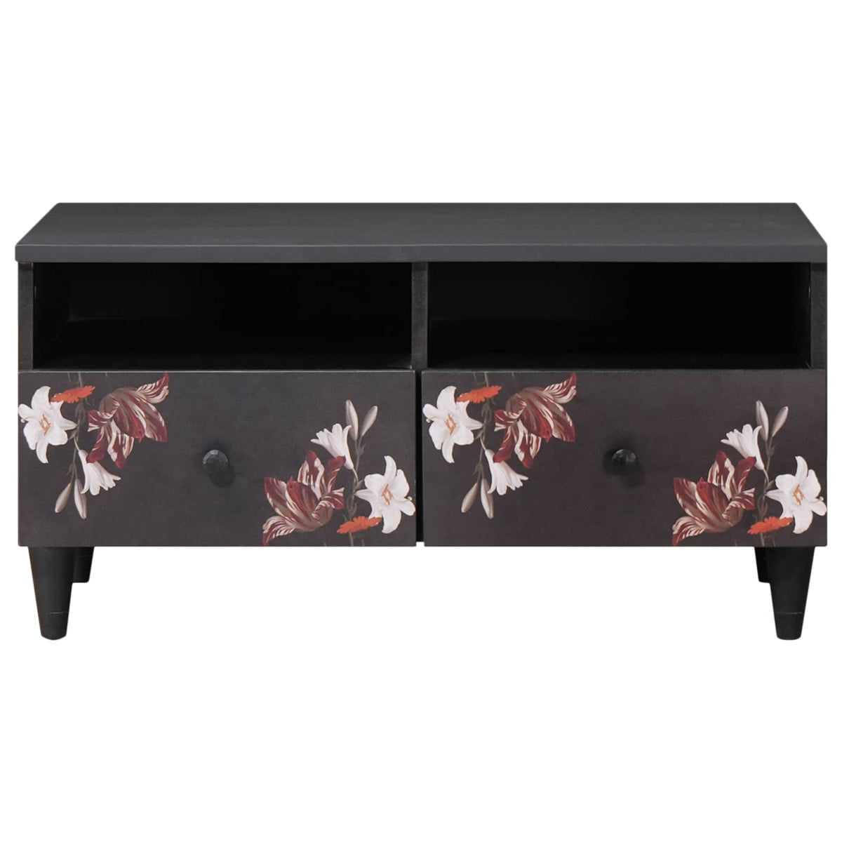 vidaXL Coffee Table Multicolour 80 x 54 x 40 cm Solid Mango Wood 3