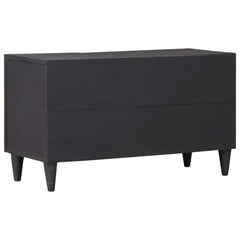 vidaXL Storage Cabinets Multicolour 80 x 31.5 x 46 cm Solid Mango Wood 5