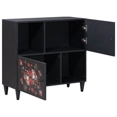 vidaXL Storage Cabinets Multicolour 80 x 33.5 x 75 cm Solid Mango Wood 2